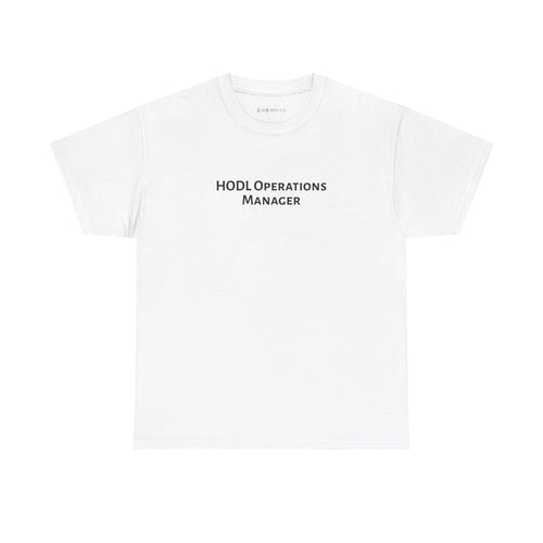 HODL Operations Manager Tee